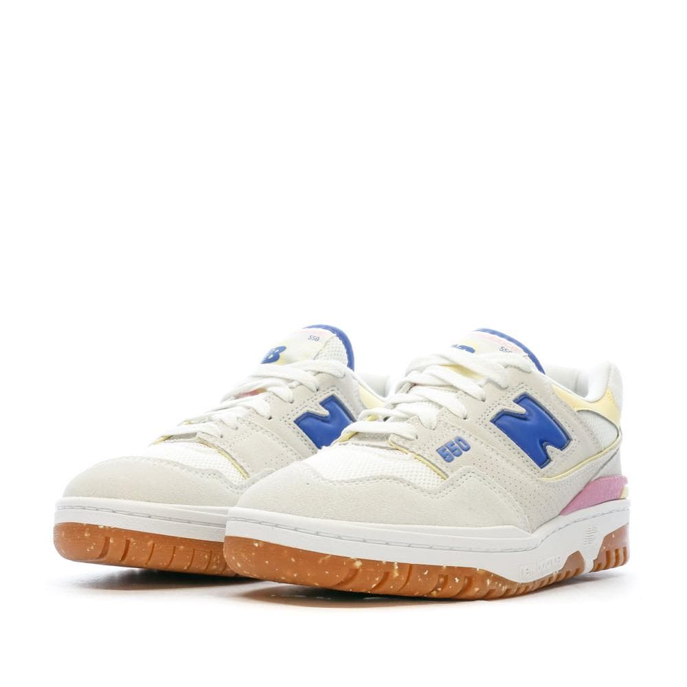 Baskets Beige/Bleu Femme New Balance Bb550 6