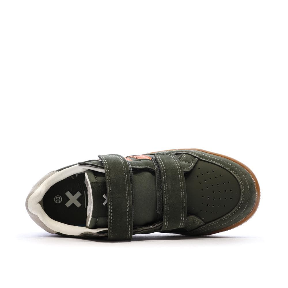 Baskets Kaki/Orange Garçon Xti 151408 4