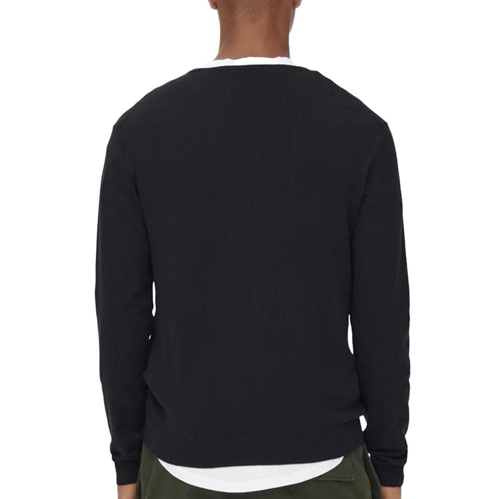 Pull Noir Homme Only & Sons Life Crew Knit 2