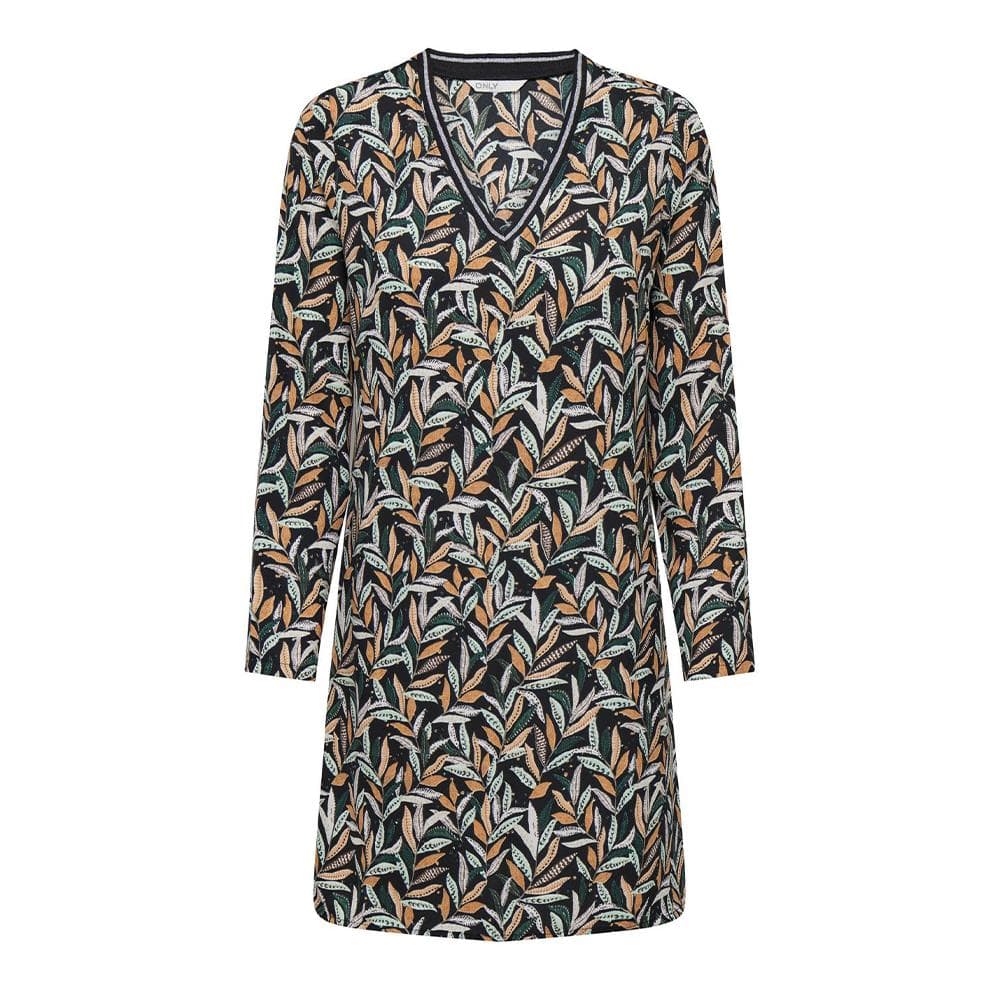 Robe Noir/Orange Femme Only Noémie 1