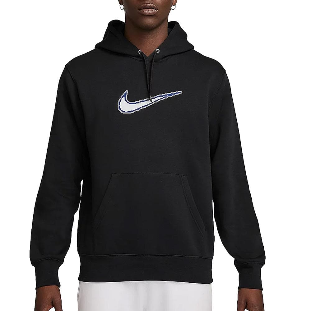 Sweat Noir Homme Nike Club Varsity 1