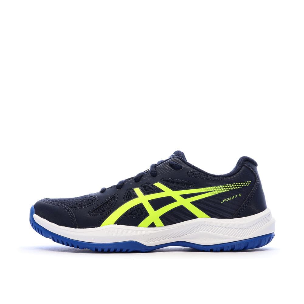 Chaussures de padel Marines/Jaunes Fluo Homme Asics Upcourt 6 1