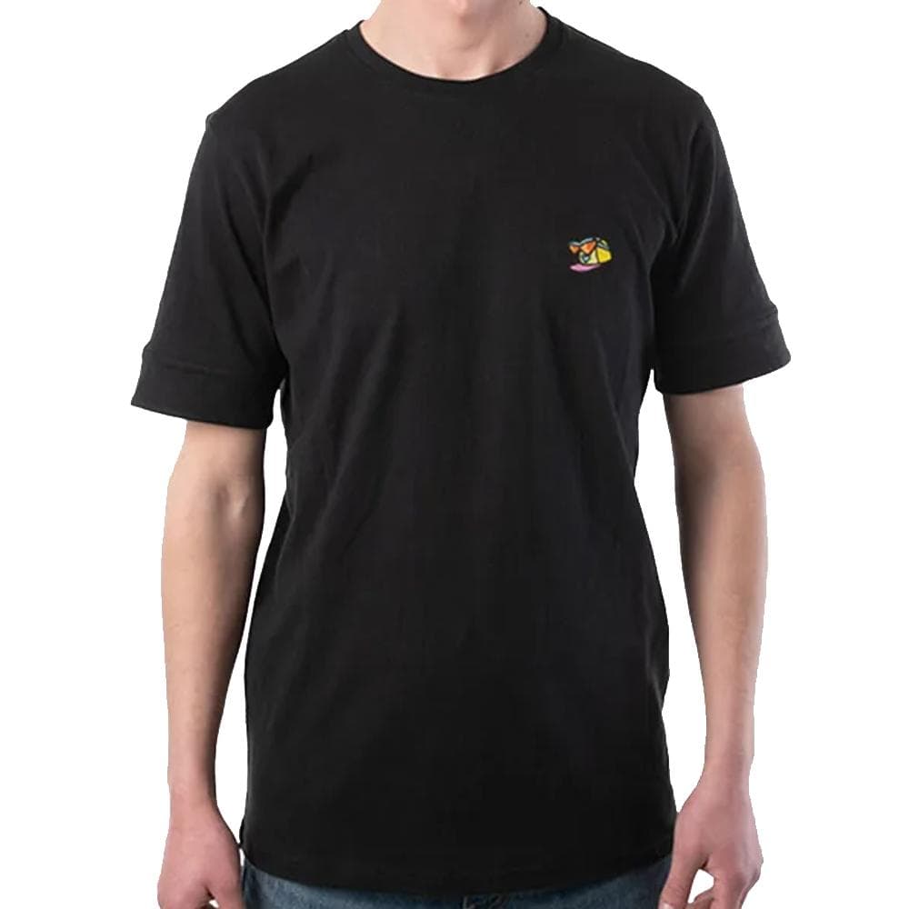 T-shirt Noir Homme BV SPORT Cap 1