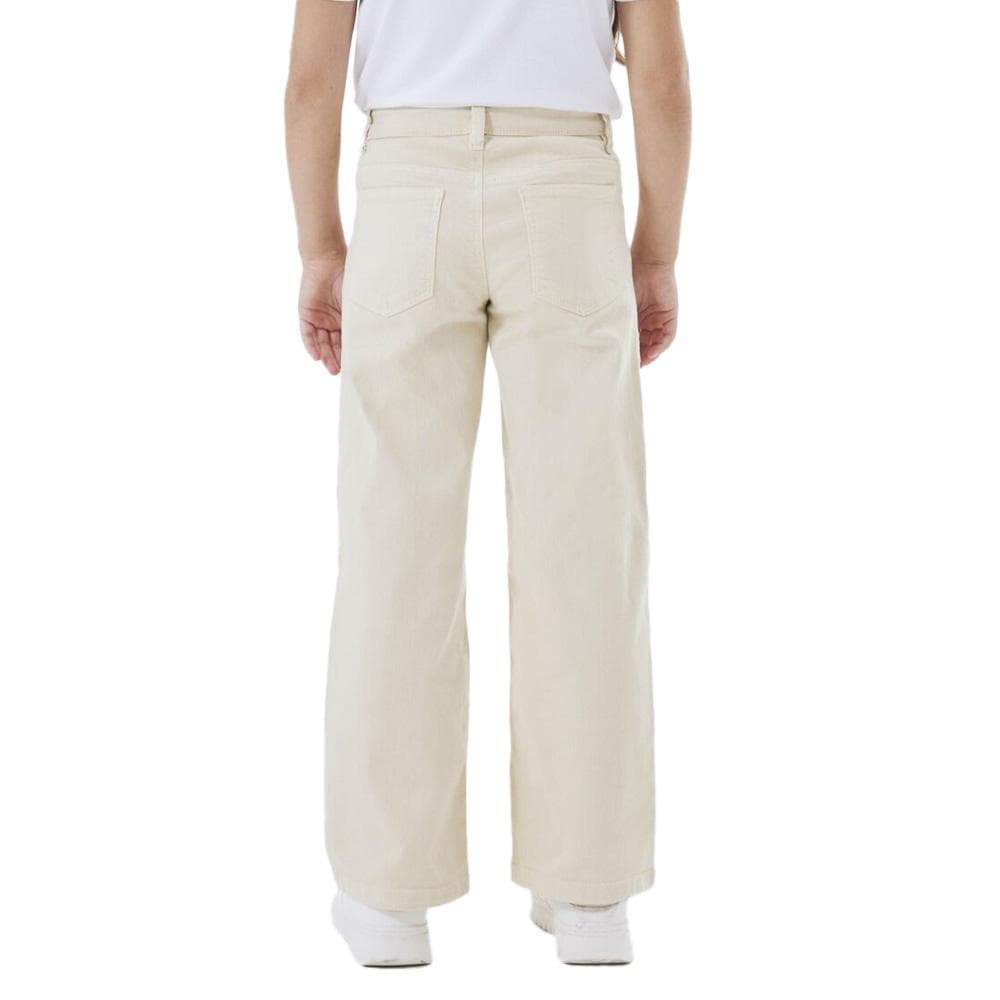 Jean Regular Beige Fille Name it Wide 1115 2