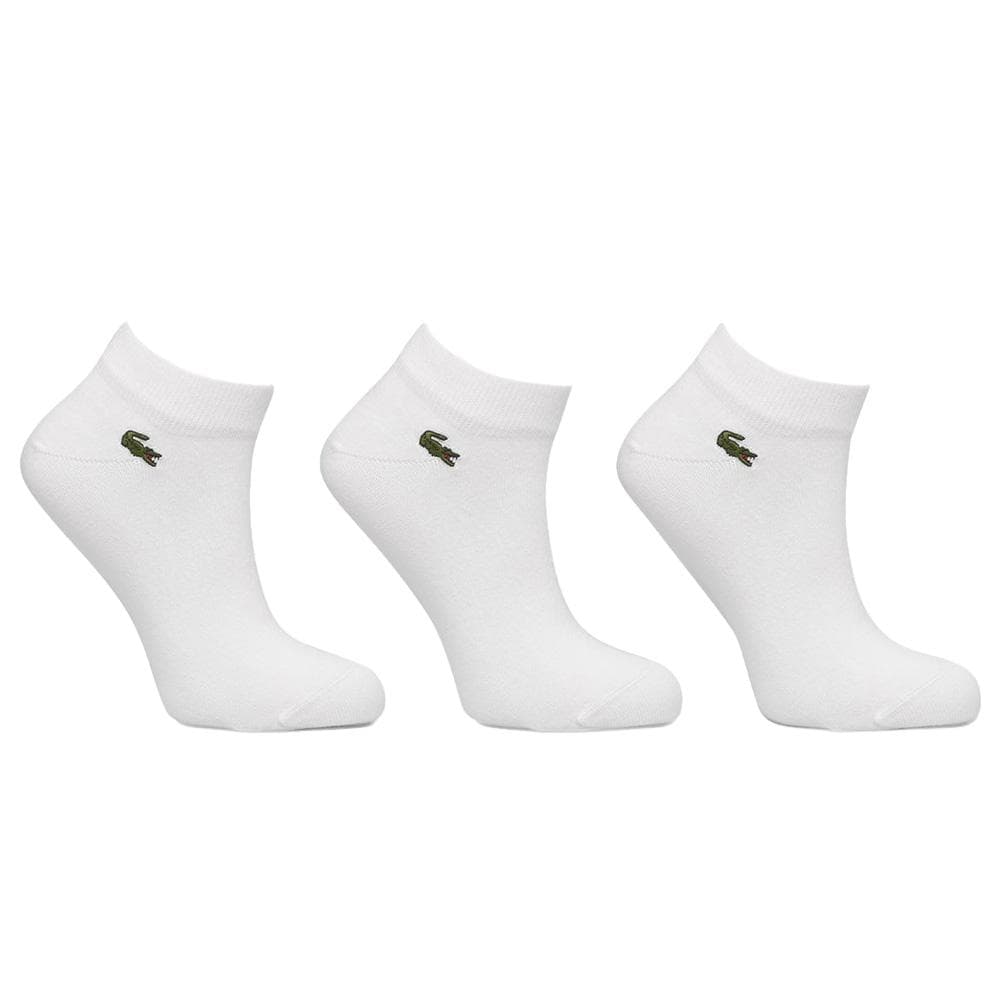 X3 Paires De Chaussettes Blanc Mixte Lacoste RA2917 1
