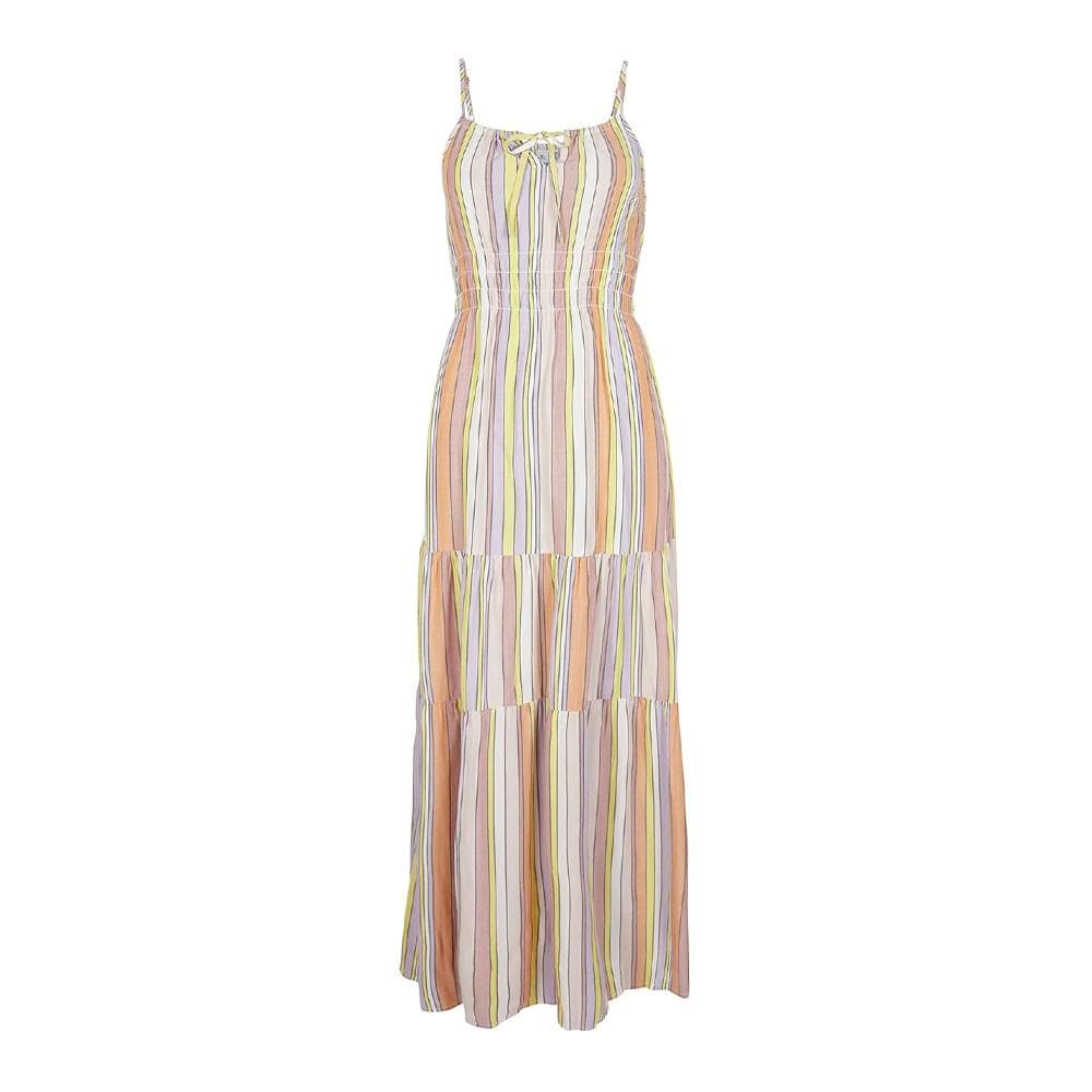 Robe Longue Jaune/Mauve Femme O'Neill Quorra Maxi 1