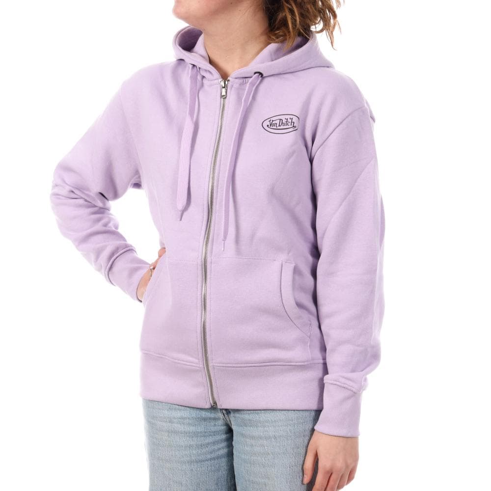 Sweat Zippé Violet Femme Von Dutch SLIGN 1
