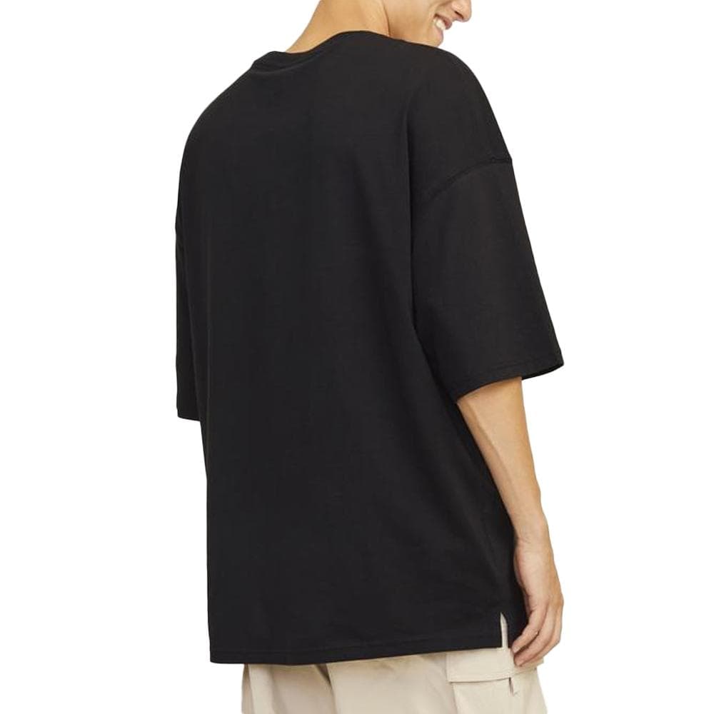 T-shirt Uni Noir Homme Jack & Jones Charge 2