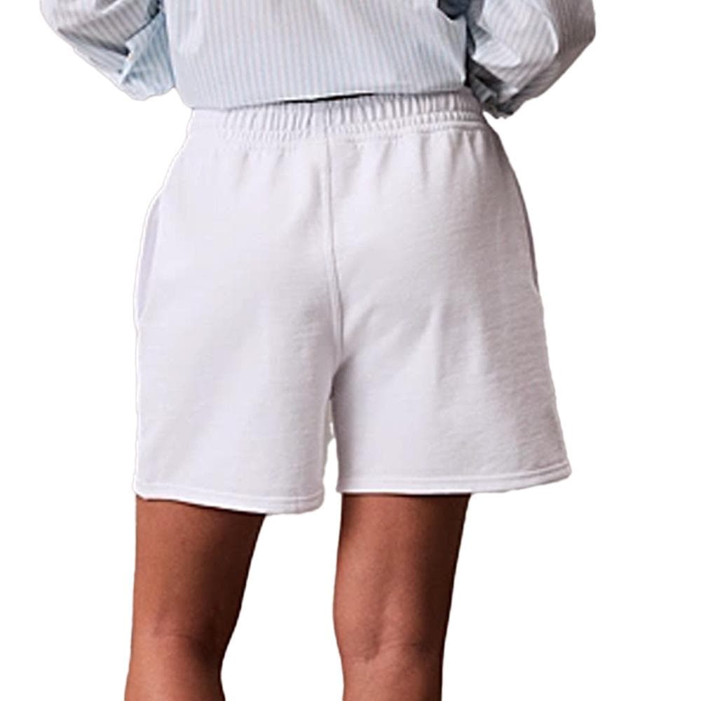 Short Blanc Femme Calvin Klein Jeans Monologo French 2