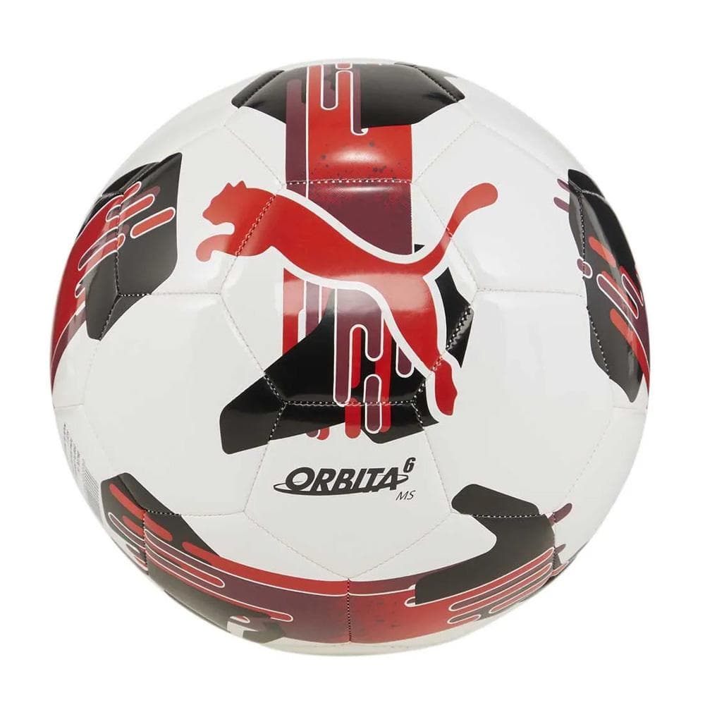 Ballon Blanc/Rouge/Noir Homme Puma Orbita 6 - Taille 1