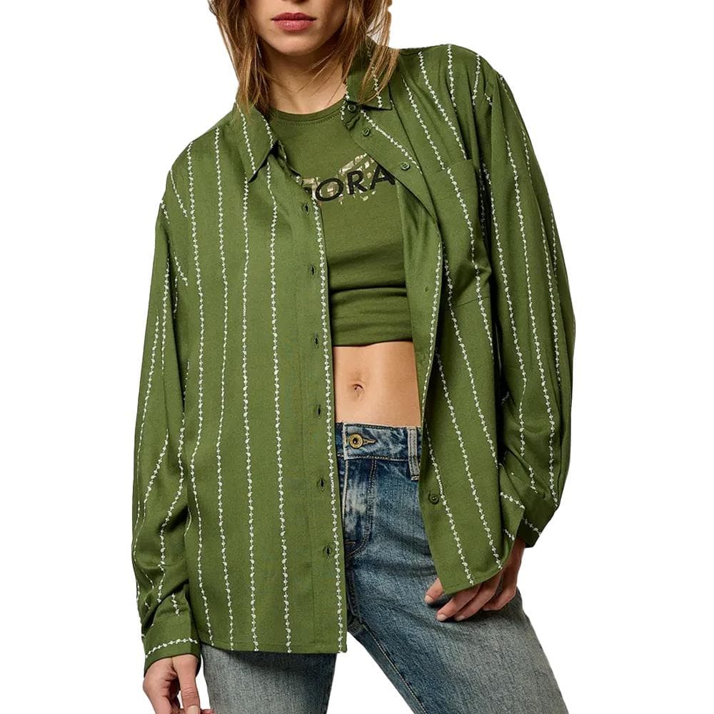 Chemise Kaki Femme Kaporal Verso 1