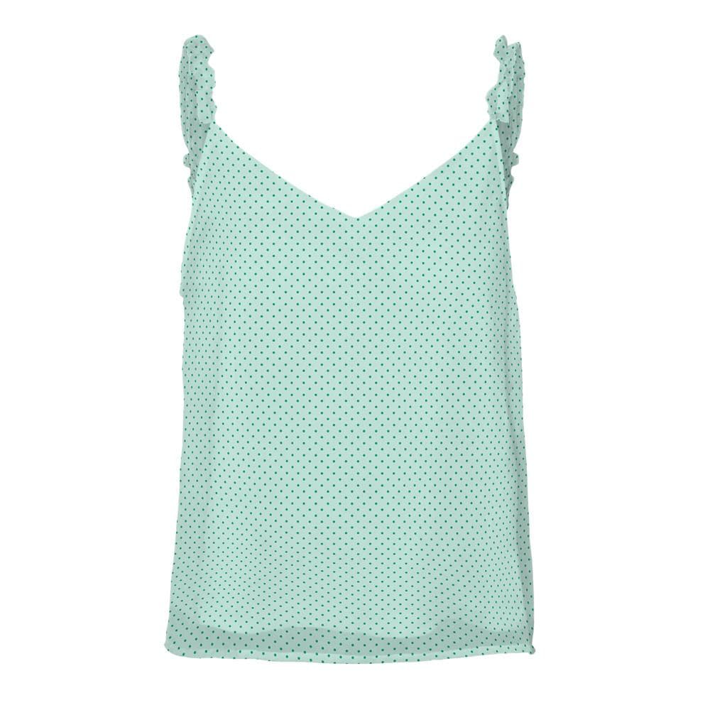Top Vert Femme Vero Moda kaya 1