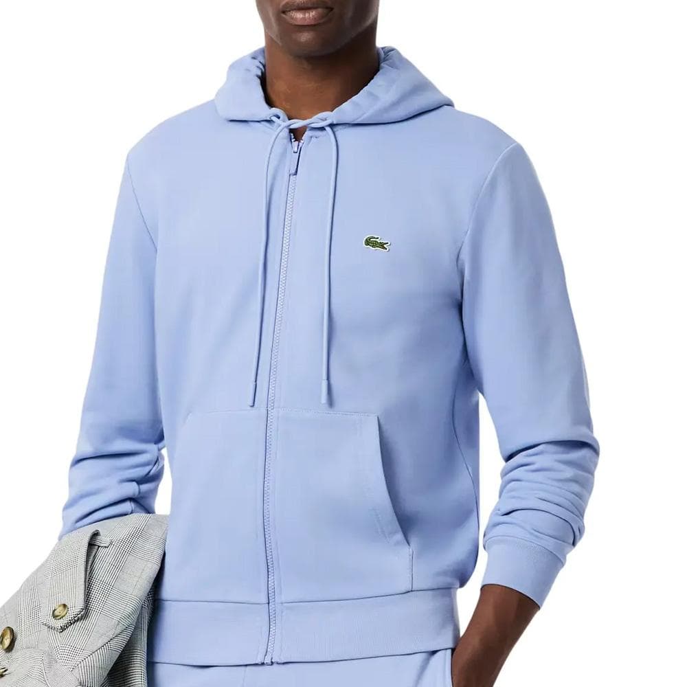Sweat Zippé Bleu Homme Lacoste SH9809 1