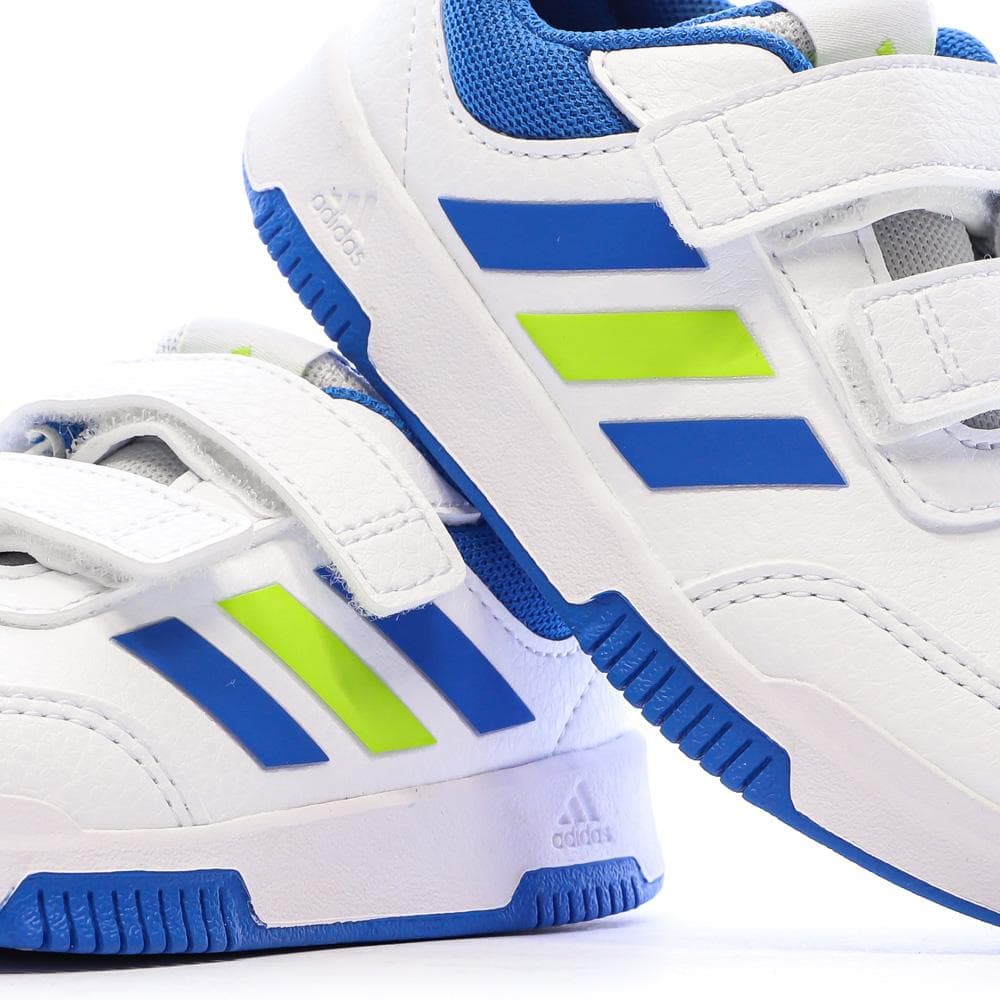Baskets Blanches/Bleu Bébé Adidas Tensaur Sport 2.0 Cf 7