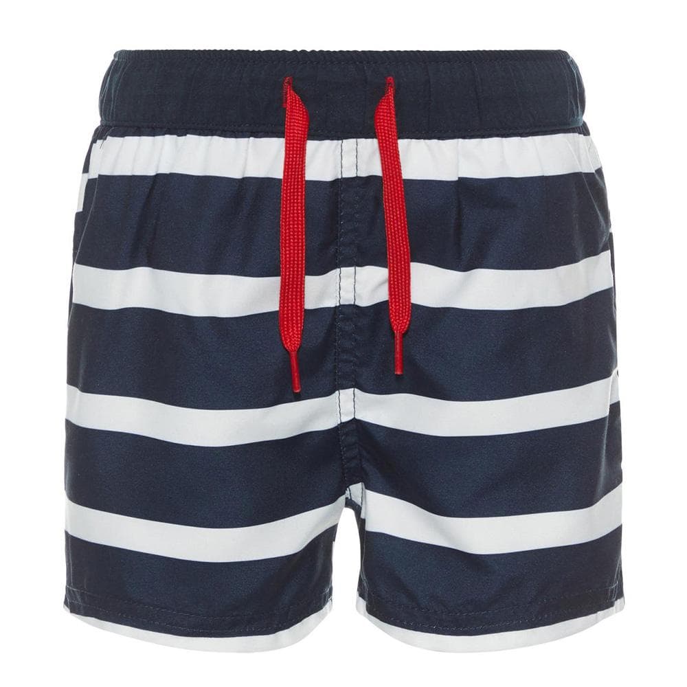 Short de bain Marine/Blanc Garçon Name it zoxi 1