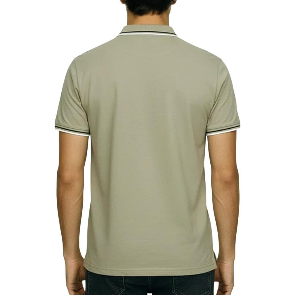 Polo Vert Homme Lee Cooper GLC2044 2