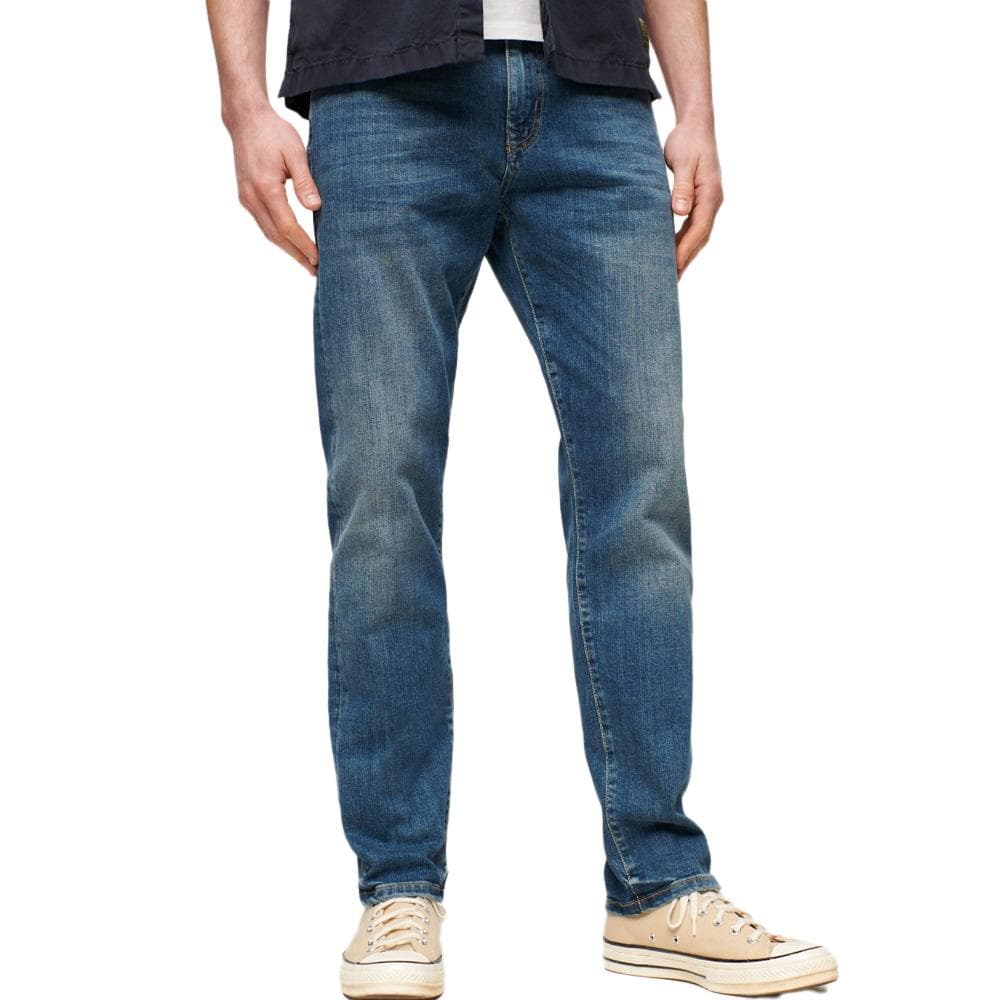 Jean Droit Bleu Homme Superdry Vintage Sum 1