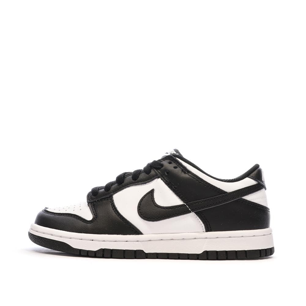 Baskets Blanches/Noires Enfant Nike Dunk Low 1