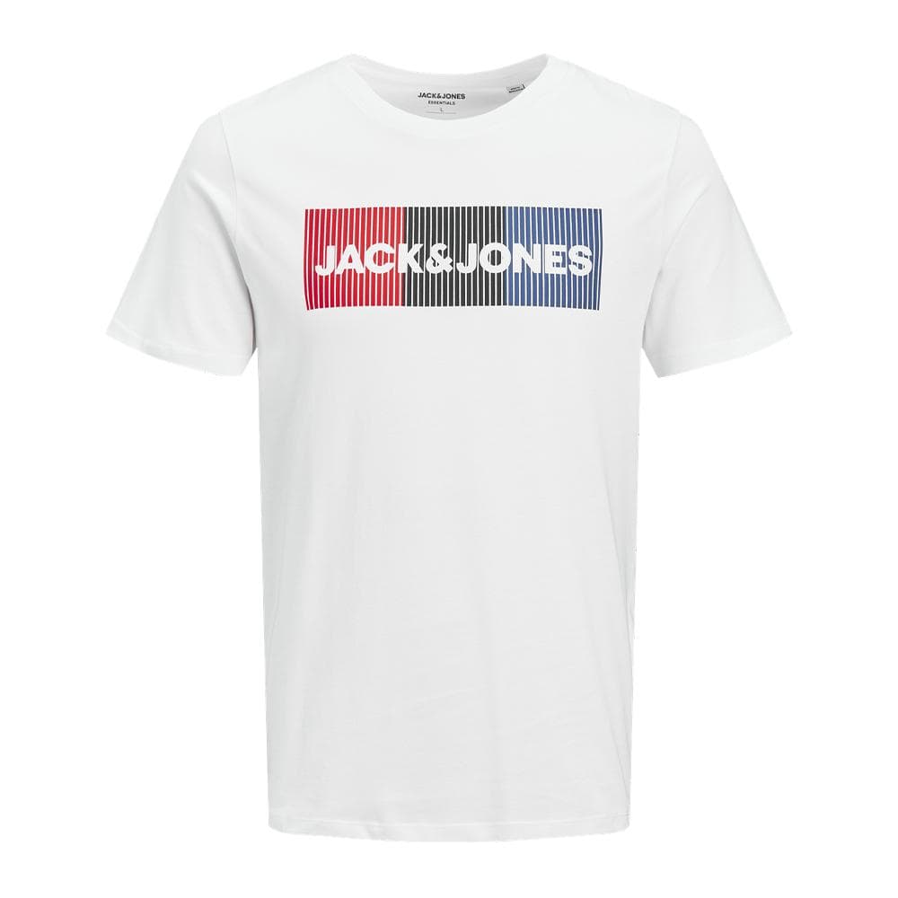 T-shirt Blanc Garçon Jack & Jones Blaz 1
