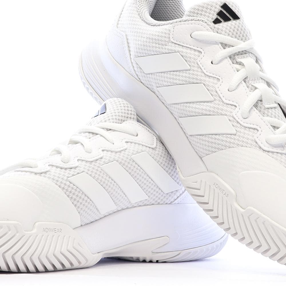 Baskets Blanches Homme Adidas Gamecourt 2 7