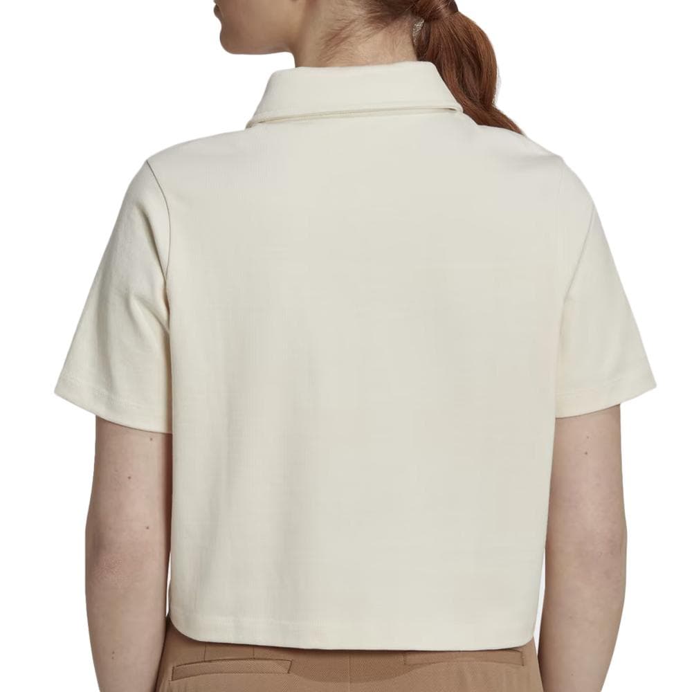Polo Beige Femme Adidas HL6578 2