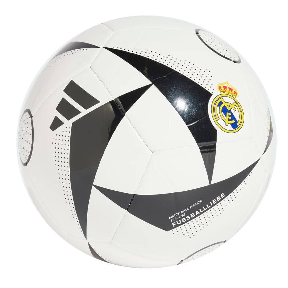 Real Madrid Ballon Blanc/Noir Adidas Club 1