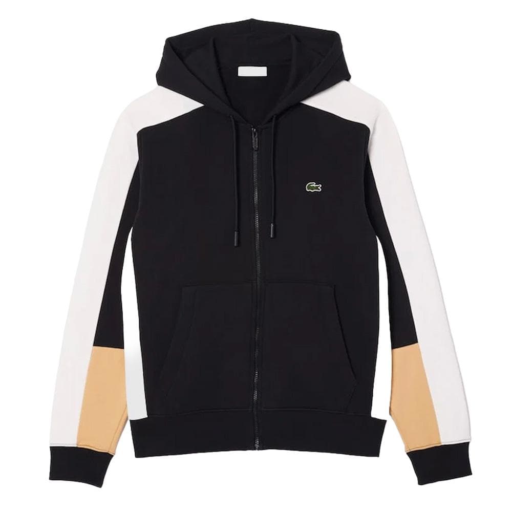 Sweat Noir Homme Lacoste Colorblock Hoodie 3