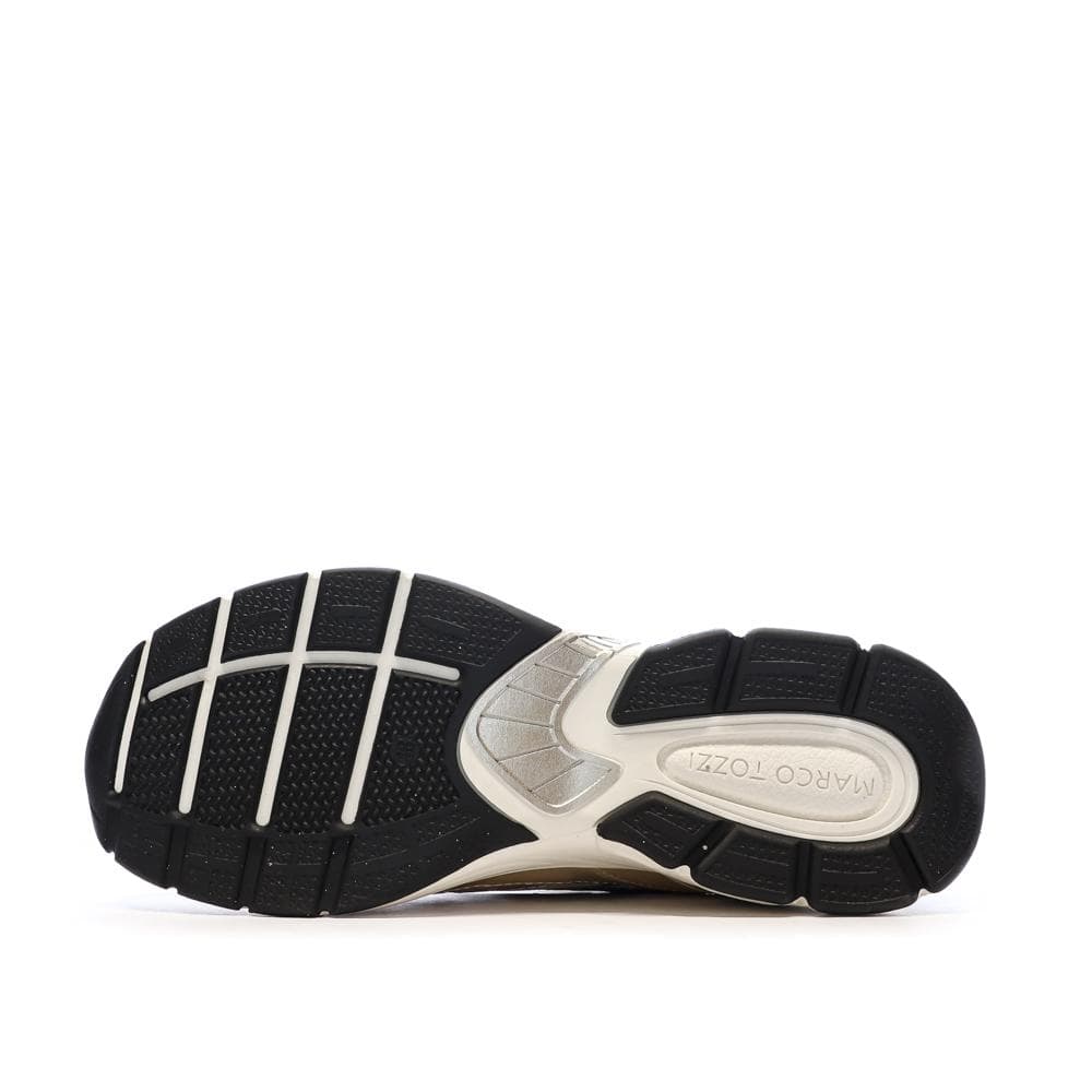 Baskets Doré Femme Marco Tozzi Gold 5