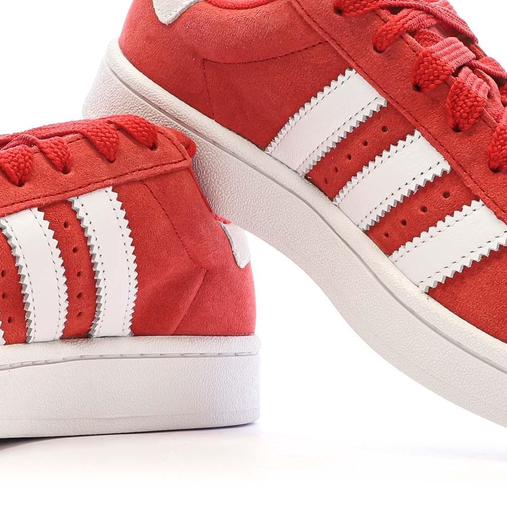 Baskets Rouges Femme Adidas Campus 7