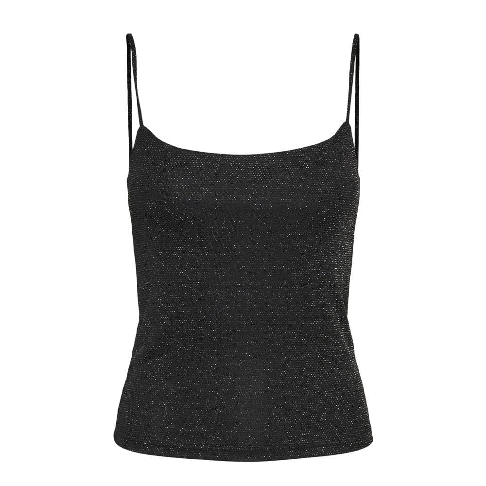 Débardeur Noir/Argenté Femme Vero Moda Kanva Glitter 1