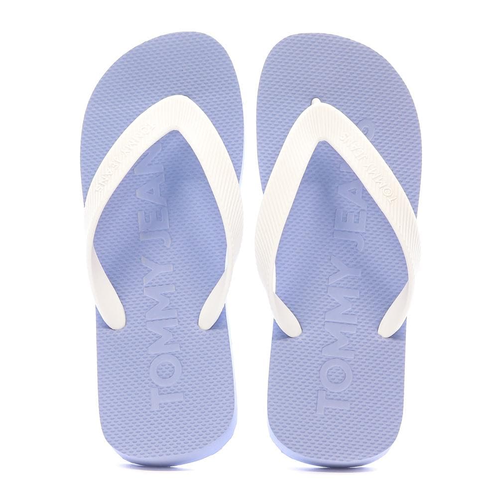 Tongs Bleu/Blanc Femme Tommy Hilfiger EN0EN02447 3