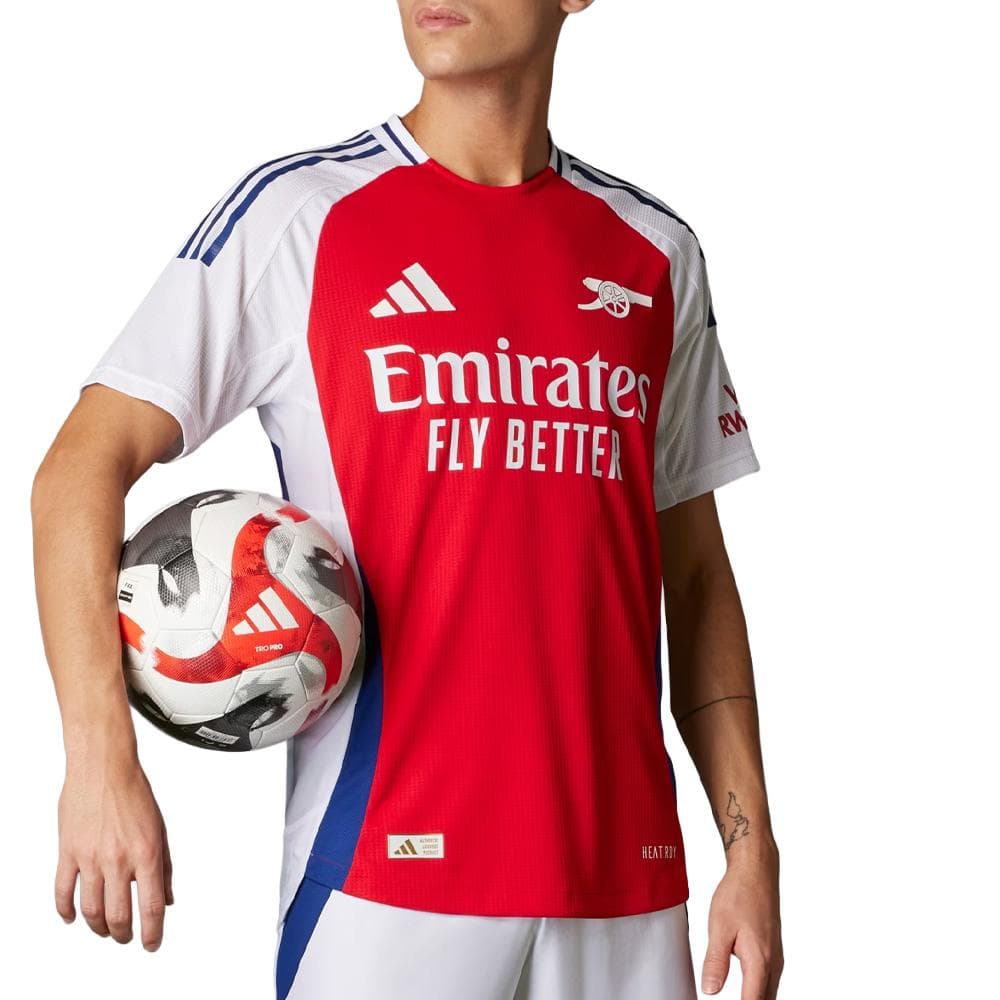Arsenal Maillot de football Domicile Rouge/Blanc/Bleu Homme Adidas 24/25 1