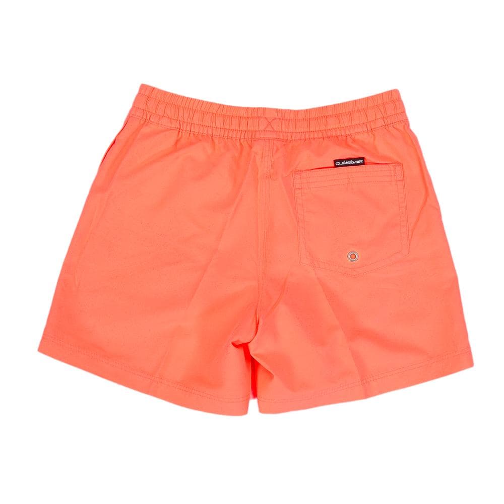 Short de bain Orange fluo Garçon Quiksilver Everyday 2