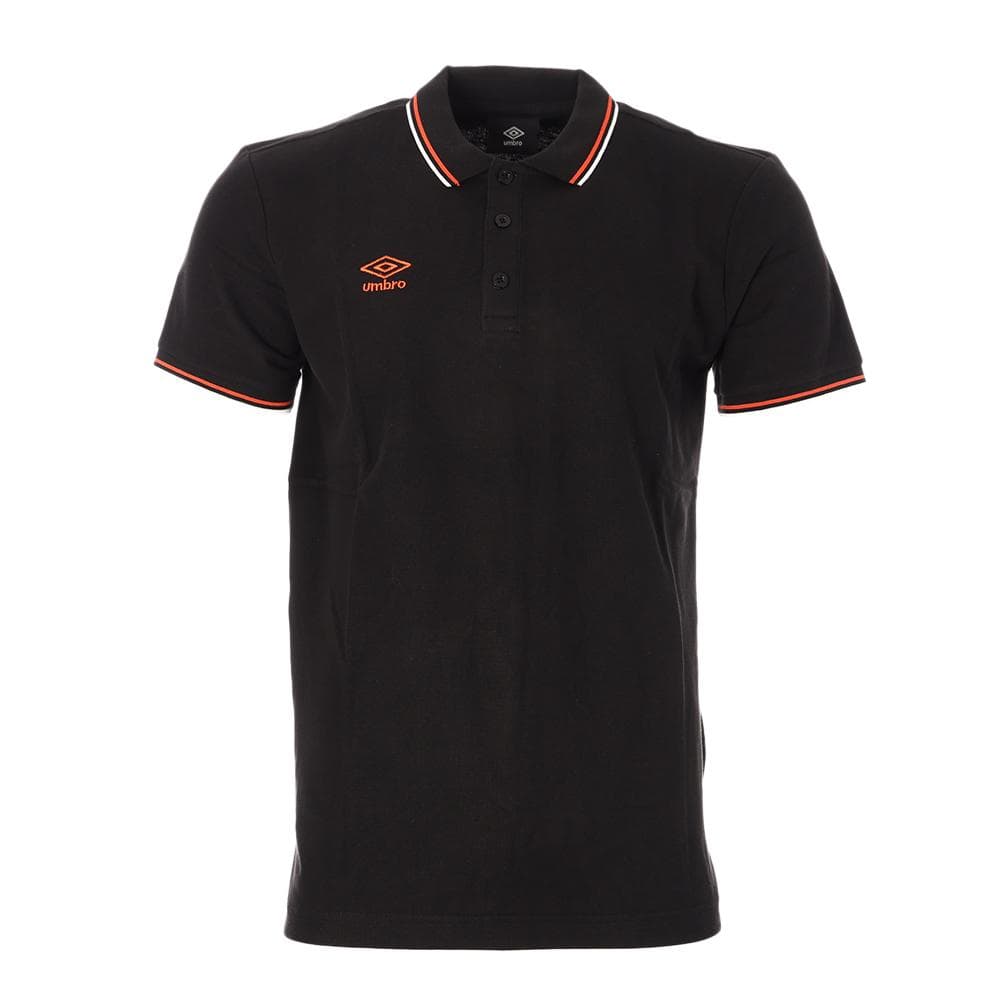 Polo Noir/Rouge Homme Umbro 806450 1