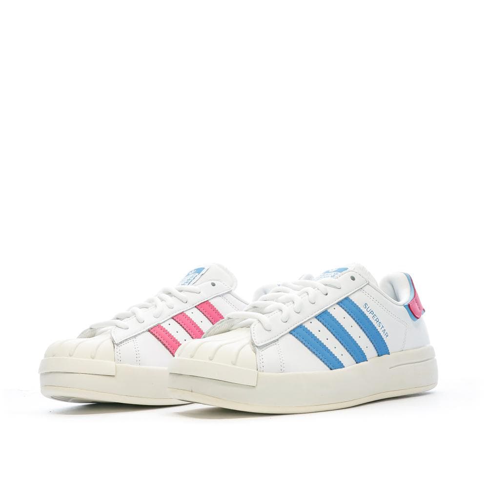 Baskets Blanches Femme Adidas Superstar Ayoon 6
