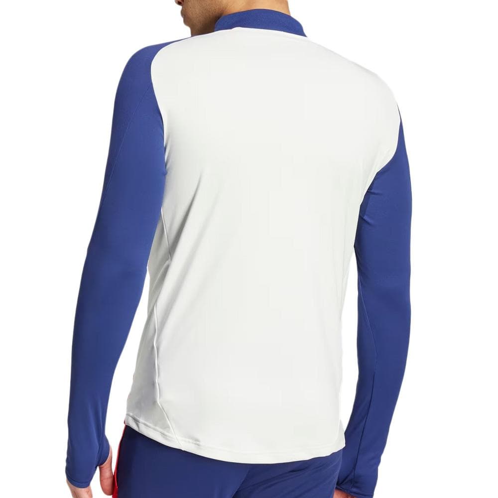 OL Sweat Training 1/4 zip Blanc Homme Adidas Tiro 24 2