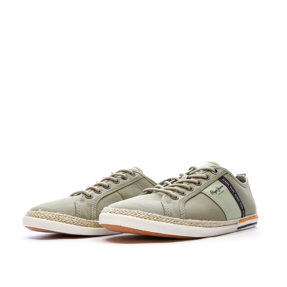 Baskets Kaki Homme Pepe Jeans Maoui 6