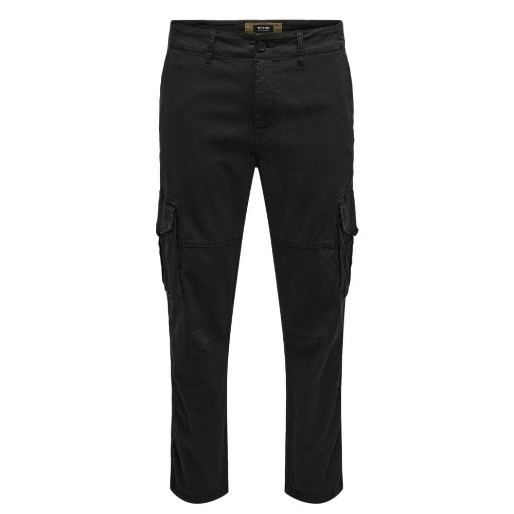 Pantalon Cargo Noir Homme Only & Sons Dean 3