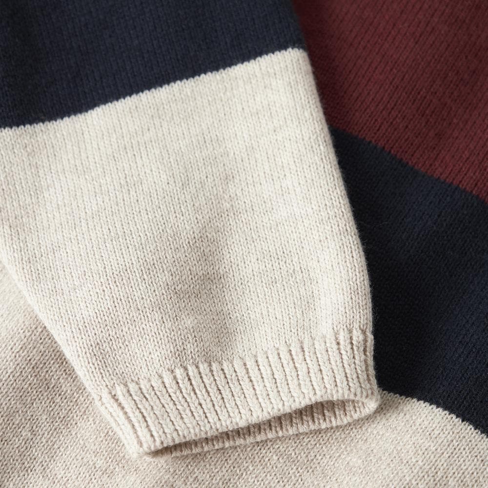 Pull Beige/Marine/Bordeaux Garçon Name it Knit 3