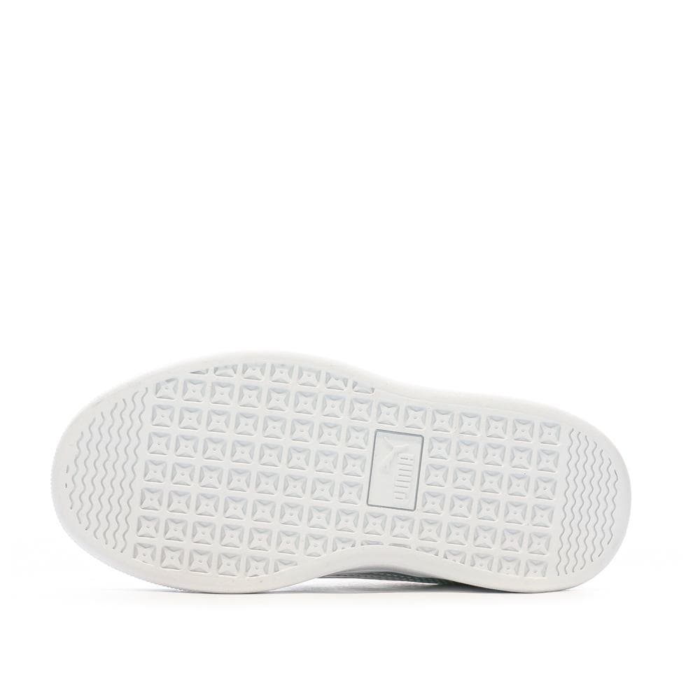 Baskets Rose/Gris pailleté Fille Puma Vikky Rainbow 5