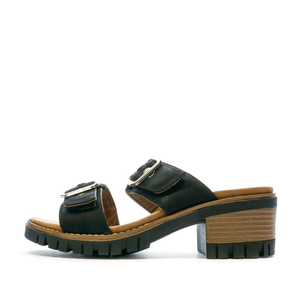 Mules Noir Femme RELIFE Lehm 1