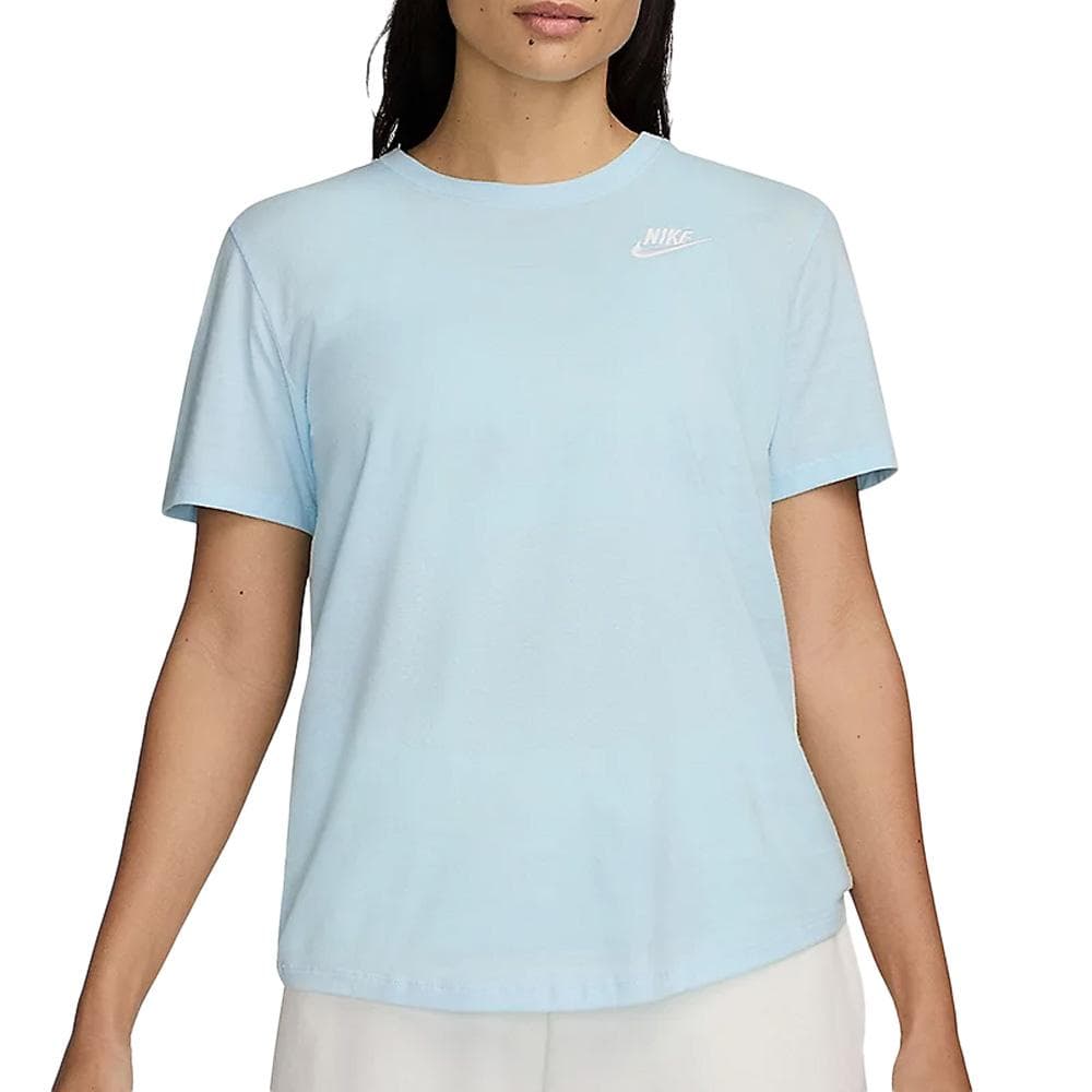 T-Shirt Bleu Femme Nike Club 1