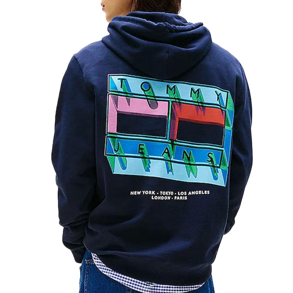 Sweat Marine Homme Tommy Hilfiger Tjm Flag 2