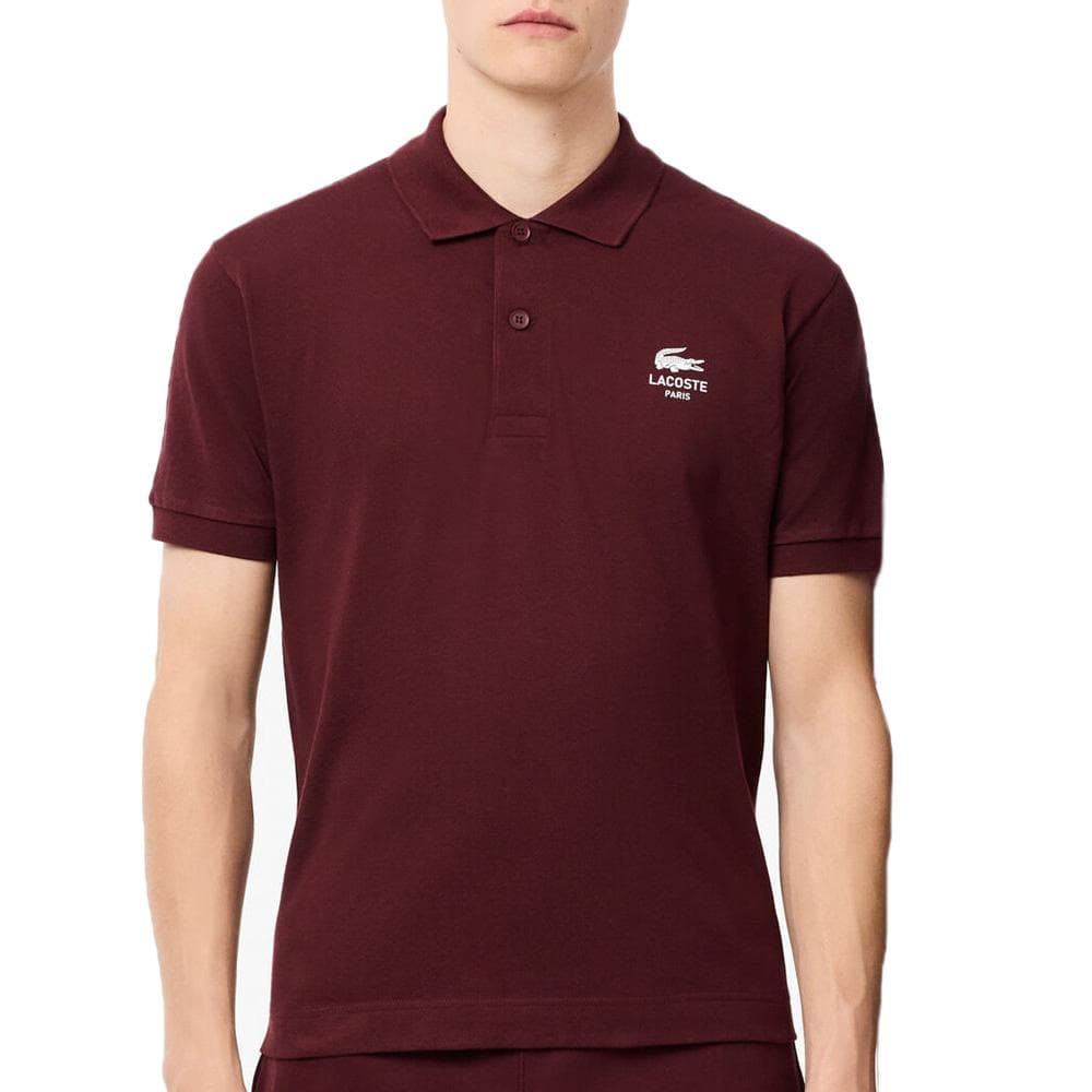 Polo Bordeaux Mixte Lacoste Bord-cotes 1