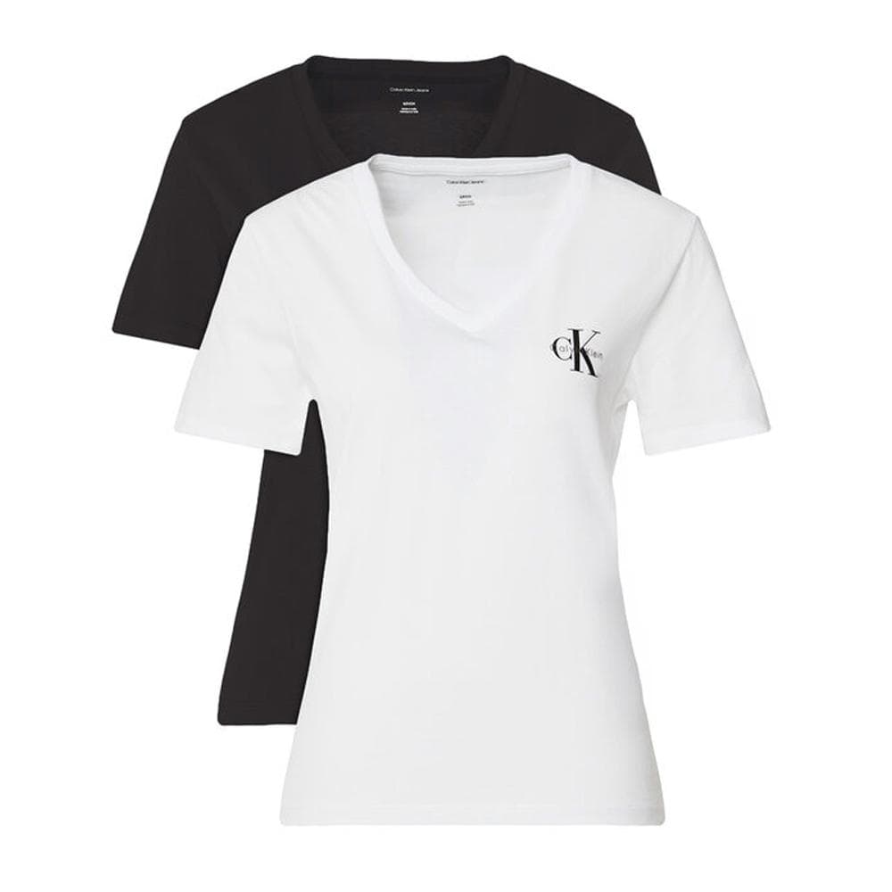 T-Shirt Noir Femme Calvin Klein Jeans LV047C906G 1