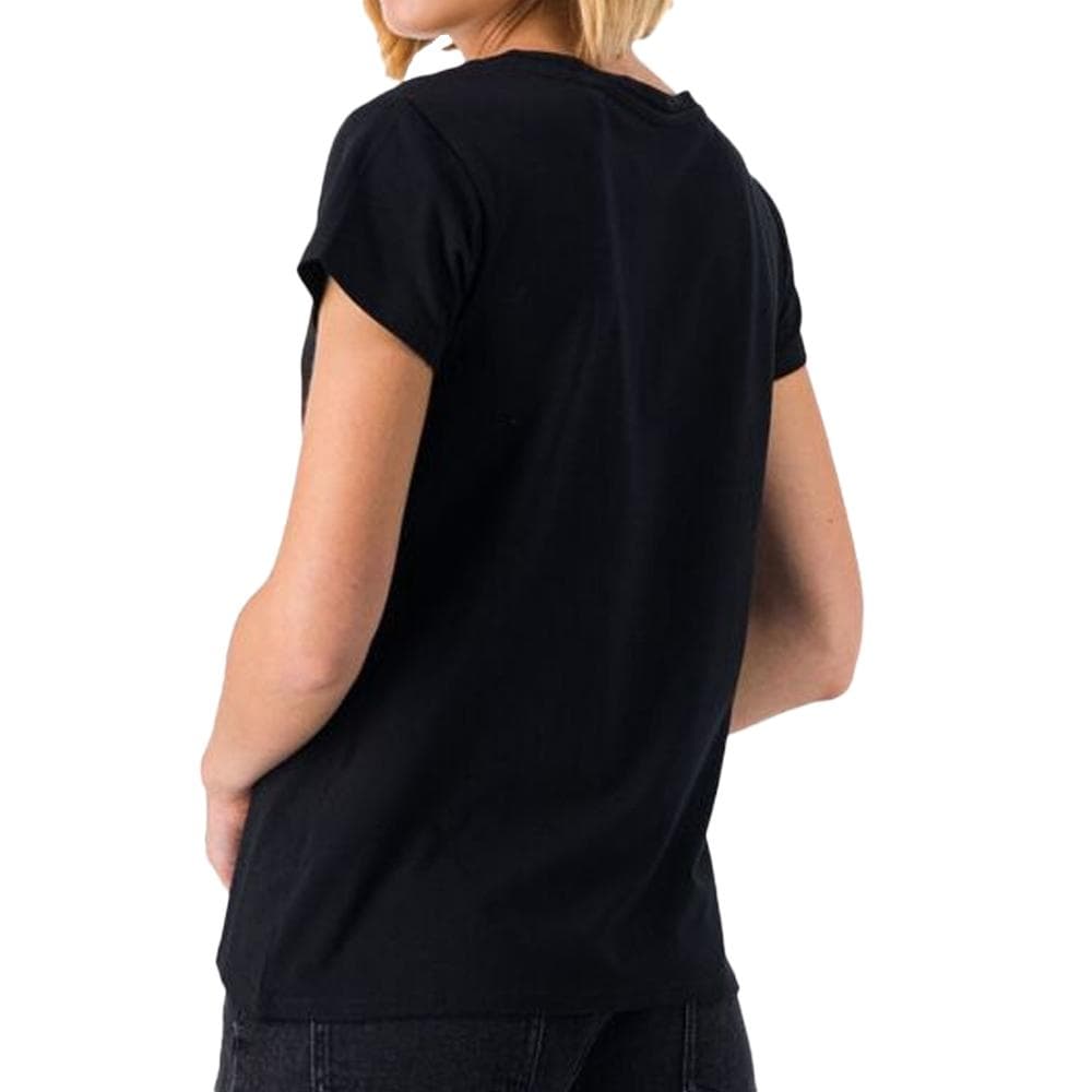 T-shirt Noir Femme Teddy Smith Mia 2