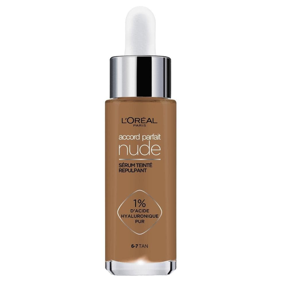 Sérum Teinté Repulpant L'Oréal Paris Accord Parfait Nude 6-7 Tan 1