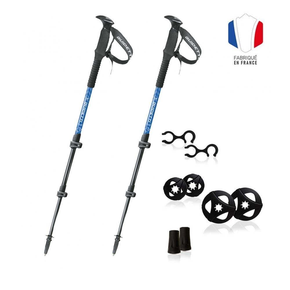 Bâtons de randonnée réglables Bleu Guidetti Indigo 1