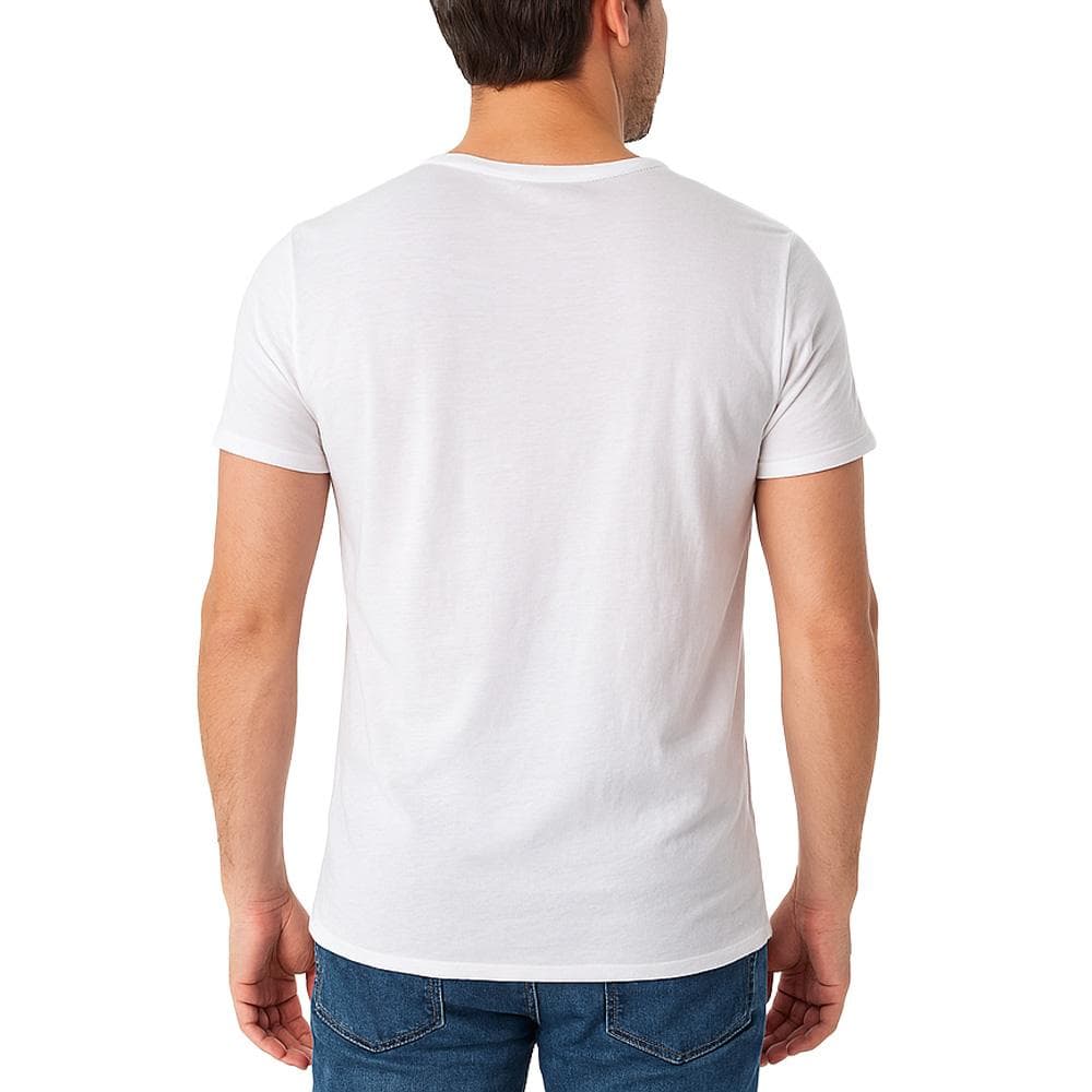 T-shirt Blanc Homme Paname Brothers TAZIO 2
