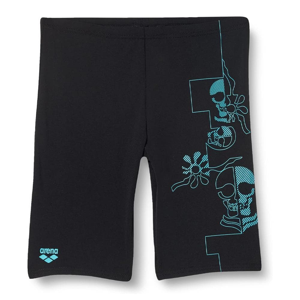 Boxer de bain Noir/Bleu Garçon Arena Scary 1